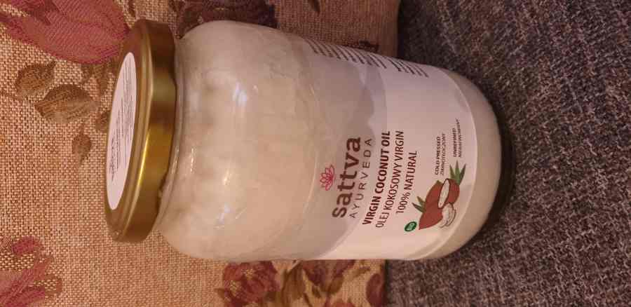COCONUT VIRGIN OIL Sattva bio 1litrs