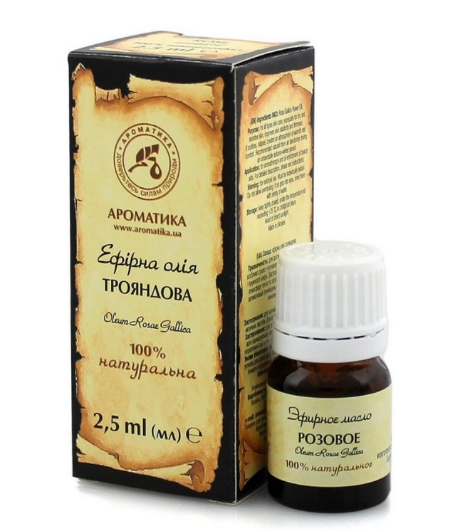 Rozā eļļa 2,5 ml Aromatika