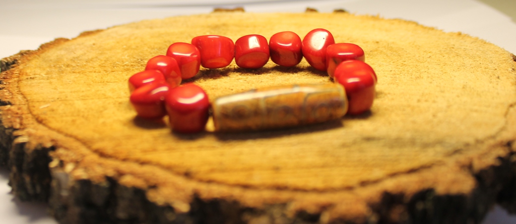 11x 14mm Dabisks naturāls akmens korāls