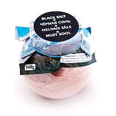 Vulkaniskā melnā sāls (smalkā) /500g BLACK